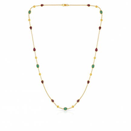Amira Gold — Gemstone Necklace