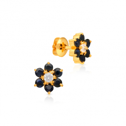 Amira Gold — Gemstone Earring