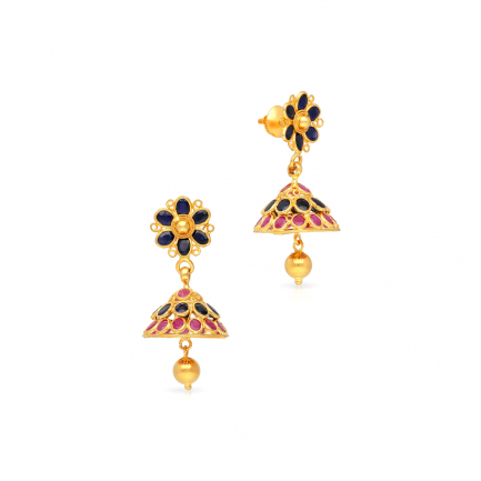 Amira Gold — Gemstone Earring