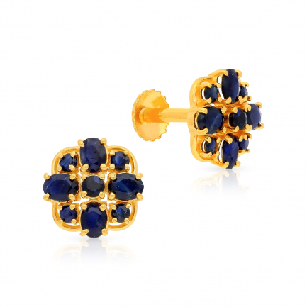 Amira Gold — Gemstone Earring