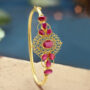 Amira Gold — Gemstone Bangle