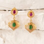 Amira Gold — Gemstone Earring