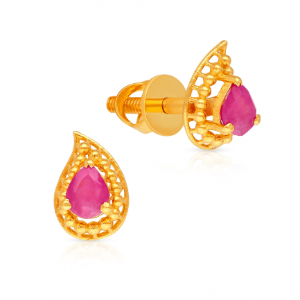 Amira Gold — Gemstone Earring
