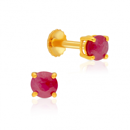 Amira Gold — Gemstone Earring