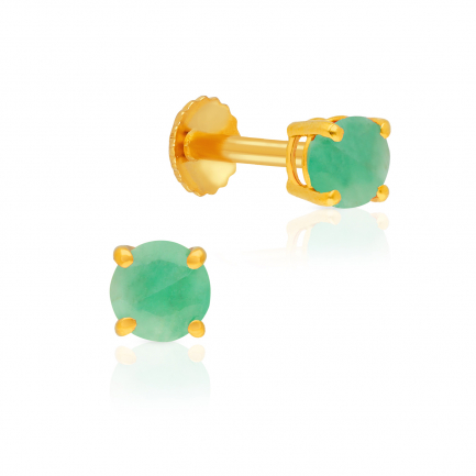 Amira Gold — Gemstone Earring