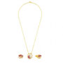 Amira Gold — Gemstone Pendant Set