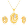 Amira Gold — Gold Pendant Set