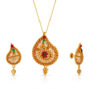 Amira Gold — Gold Pendant Set
