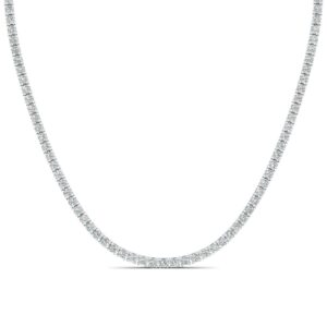 Amira Gold — Certified Diamond Tennis Necklace 8CT