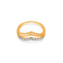Amira Gold Tanishq 18 Karat Diamond Finger Ring for Women