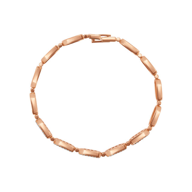 Amira Gold Rose Gold Linked Chain