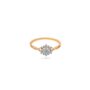 Amira Gold Delicate Floral Diamond Cluster Ring
