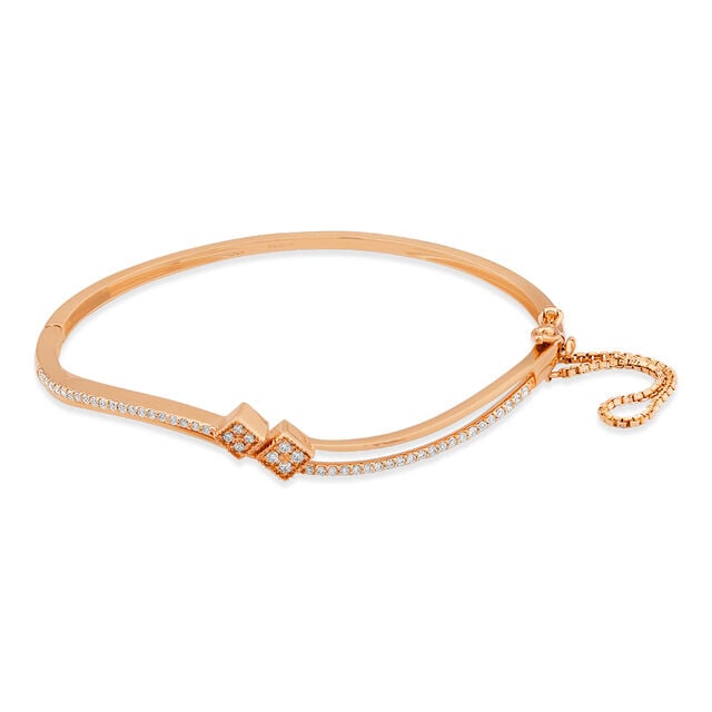 Amira Gold Tanishq 18KT Diamond Bangle for Women