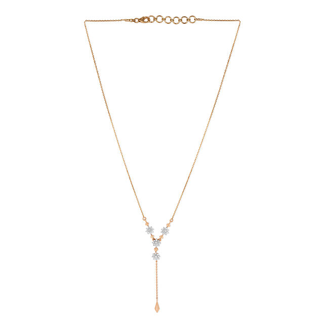 Amira Gold Tanishq 18KT Diamond Necklace for Women
