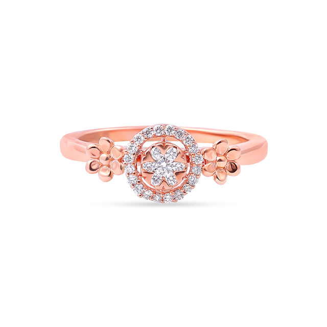 Amira Gold Tanishq 18KT Diamond Finger Ring for Women