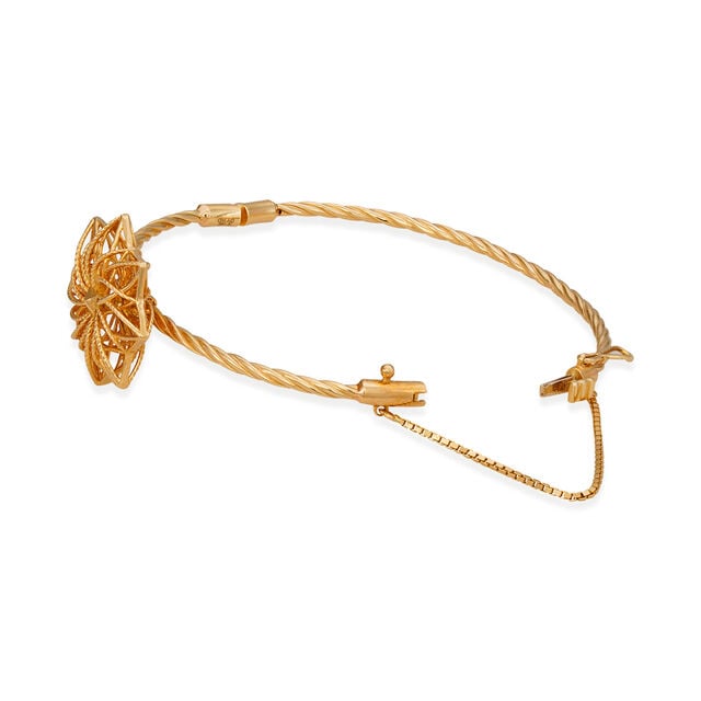 Amira Gold Tanishq 18 Karat Gold Bangle for Women - Image 2