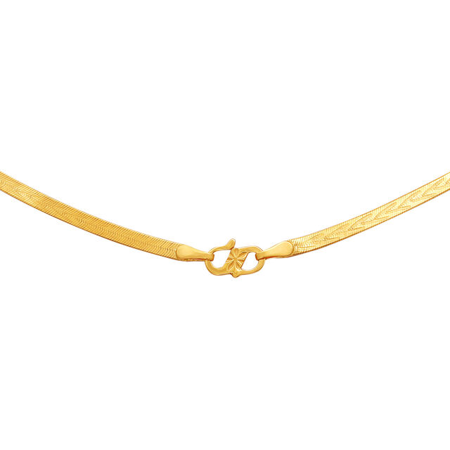 Amira Gold Tanishq 18 Karat Gold Chain for Women