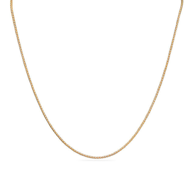 Amira Gold Tanishq 18 Karat Gold Chain for Men - Image 1