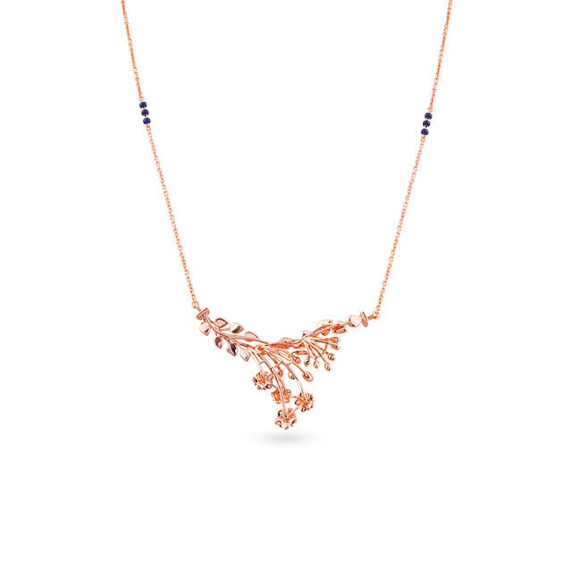 Amira Gold Tanishq 18 Karat Diamond Mangalsutra for Women