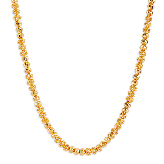 Amira Gold Tanishq 22KT Gold Chain for Women - Image 1