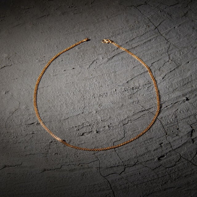Amira Gold Tanishq The Fluid Form Men’s 22KT Yellow Gold Chain