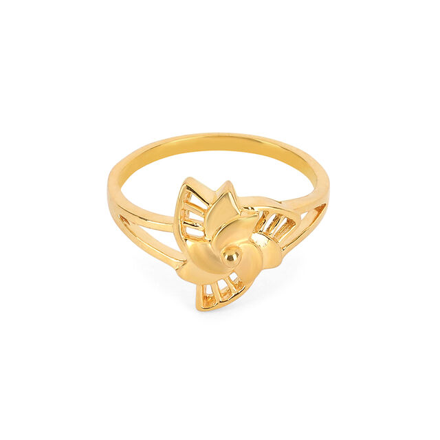 Amira Gold Tanishq 22 Karat Gold Finger Ring for Women