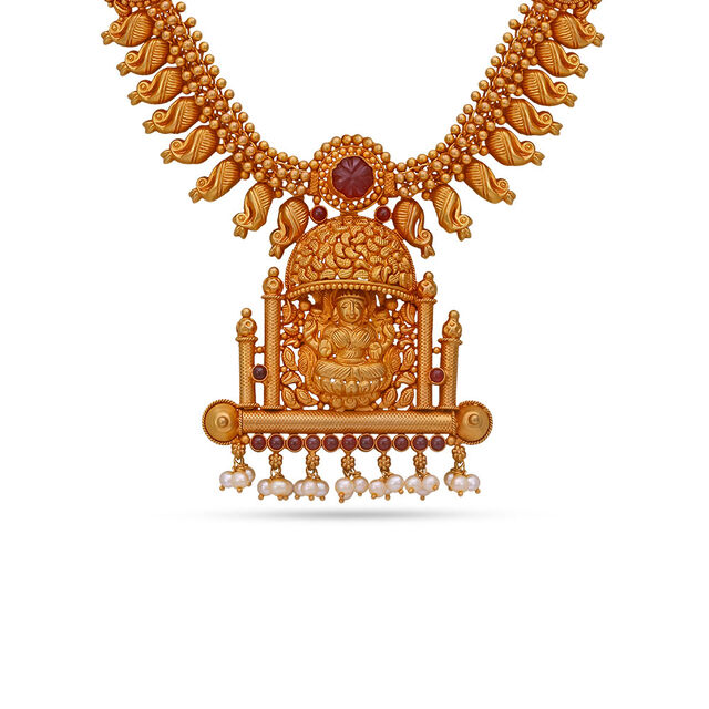 Amira Gold Tanishq Gold Necklace