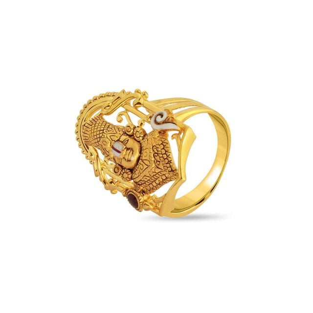 Amira Gold Tanishq 22 Karat Gold Finger Ring