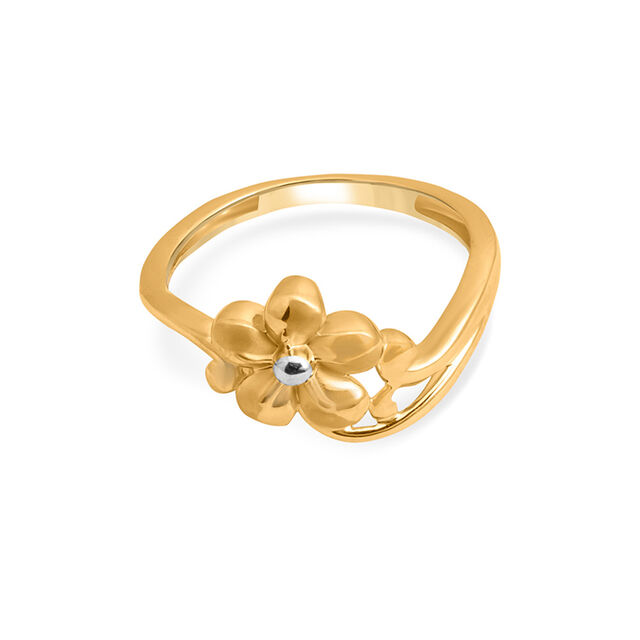 Amira Gold Tanishq 22 Karat Gold Finger Ring for Women
