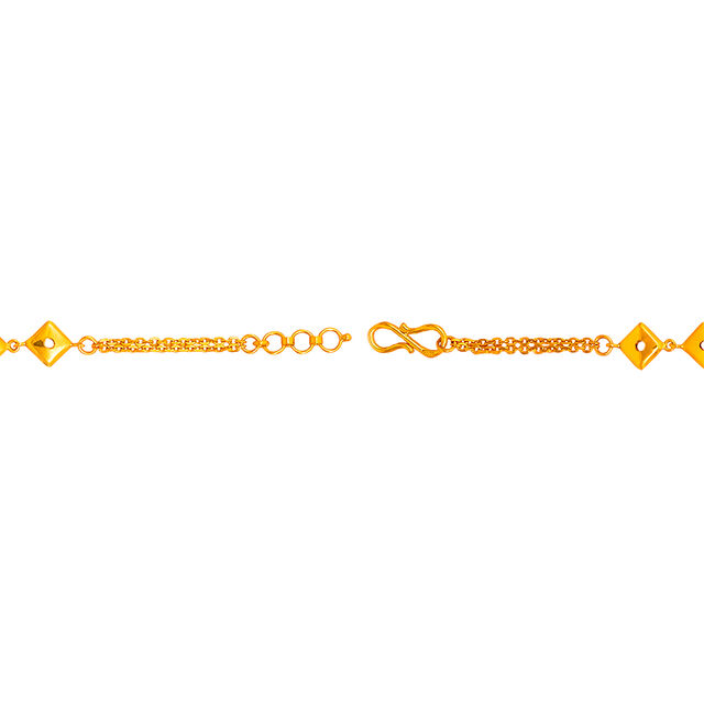 Amira Gold Tanishq 22 Karat Gold Bracelet for Women