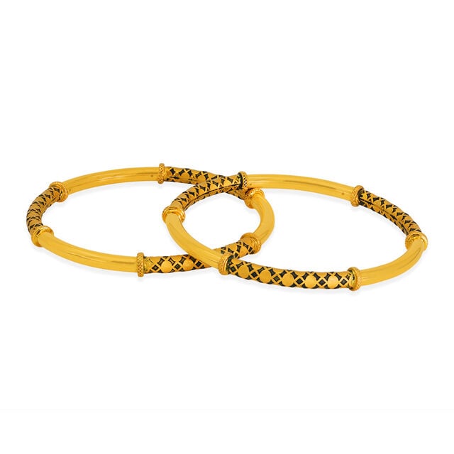 Amira Gold Tanishq Gold Bangle