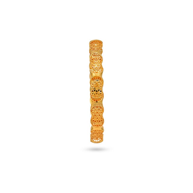 Amira Gold Tanishq Gold Bangle