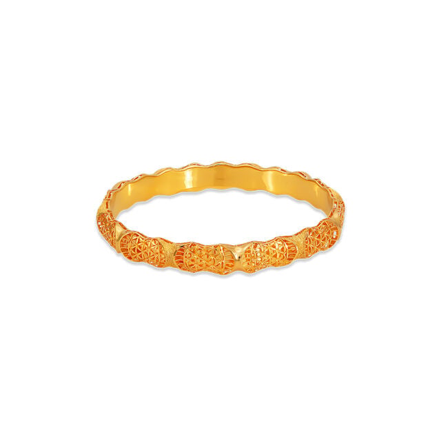Amira Gold Tanishq Gold Bangle - Image 2