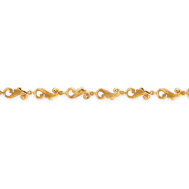 Amira Gold Tanishq 22 Karat Gold Bracelet for Women