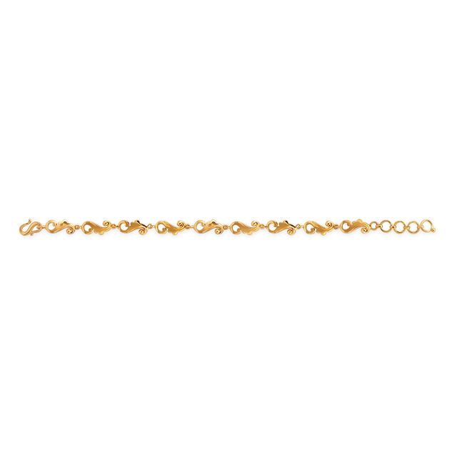 Amira Gold Tanishq 22 Karat Gold Bracelet for Women - Image 1