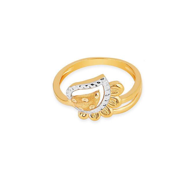 Amira Gold Tanishq 22KT Gold Finger Ring for Women