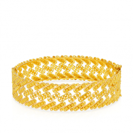 Amira Gold — Gold Bangle