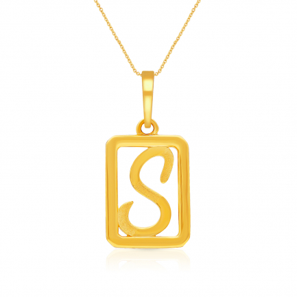 Amira Gold — Gold Pendant DZPN186_S