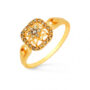 Amira Gold — Uncut Diamond Ring