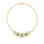 Amira Gold — Uncut Diamond Bracelet