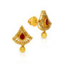 Amira Gold — Uncut Diamond Earring
