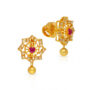 Amira Gold — Uncut Diamond Earring