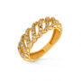 Amira Gold — Uncut Diamond Ring