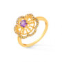 Amira Gold — Uncut Diamond Ring