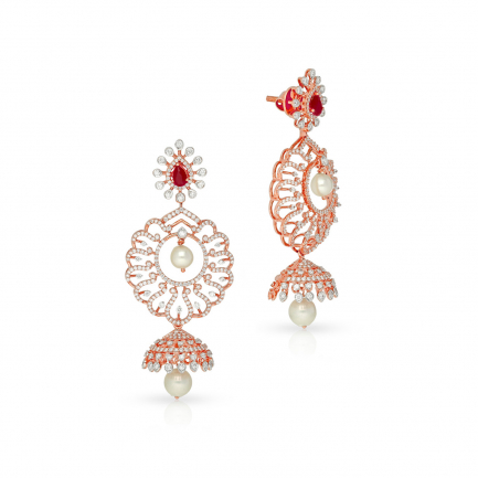 Amira Gold — Diamond Earring