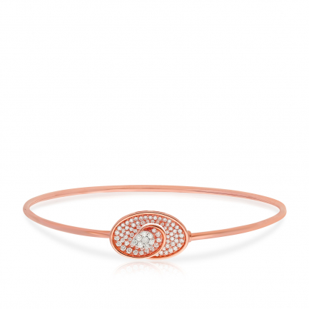 Amira Gold — Diamond Bangle