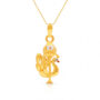 Amira Gold — Gold Pendant