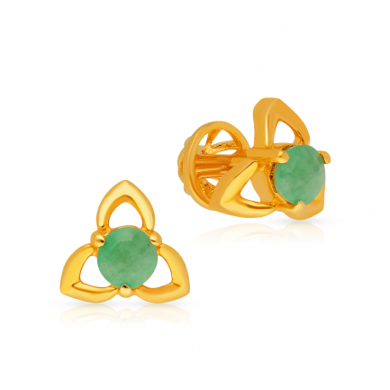 Amira Gold — Gemstone Earring