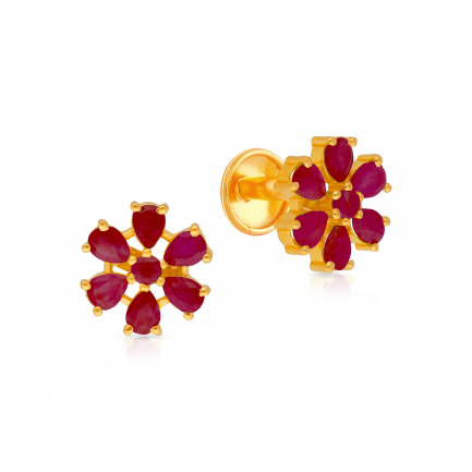 Amira Gold — Gemstone Earring