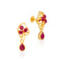Amira Gold — Gemstone Earring
